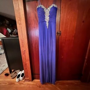 Strapless Prom Dress